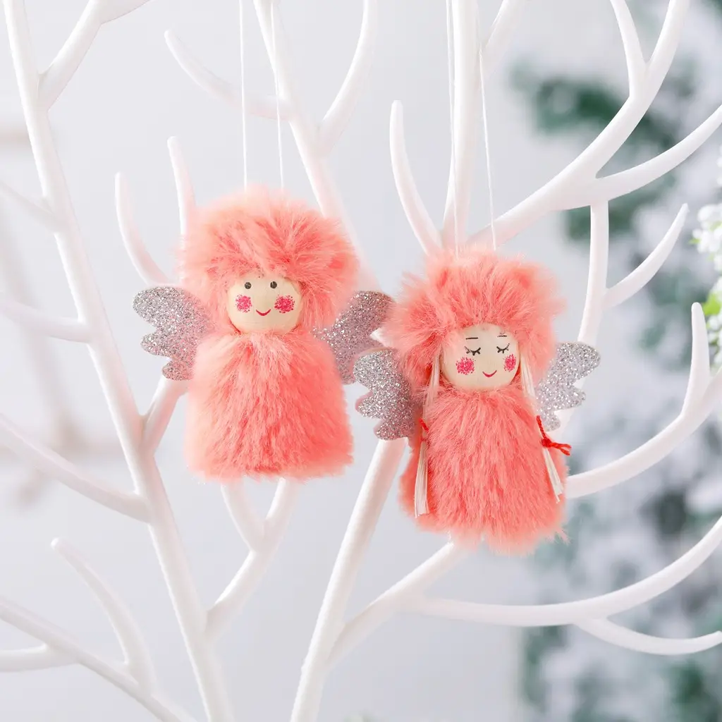 Christmas cartoon cute plush doll Pendant