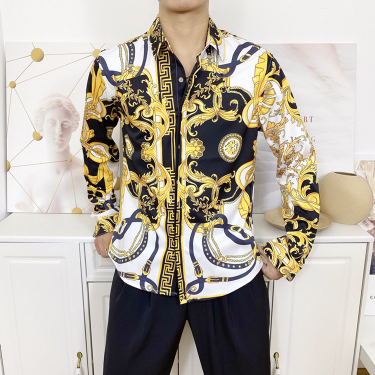 Palace style 3D digital printed shirt