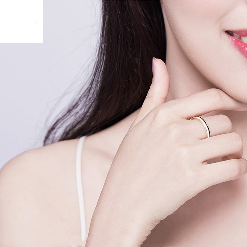 Fashion simple popular ring