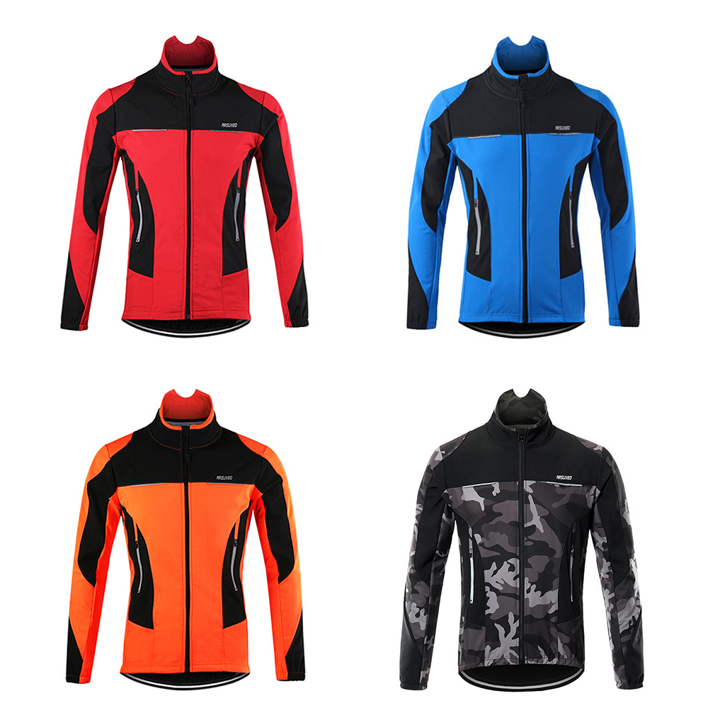 Rain proof sports fleece warm cycling coat