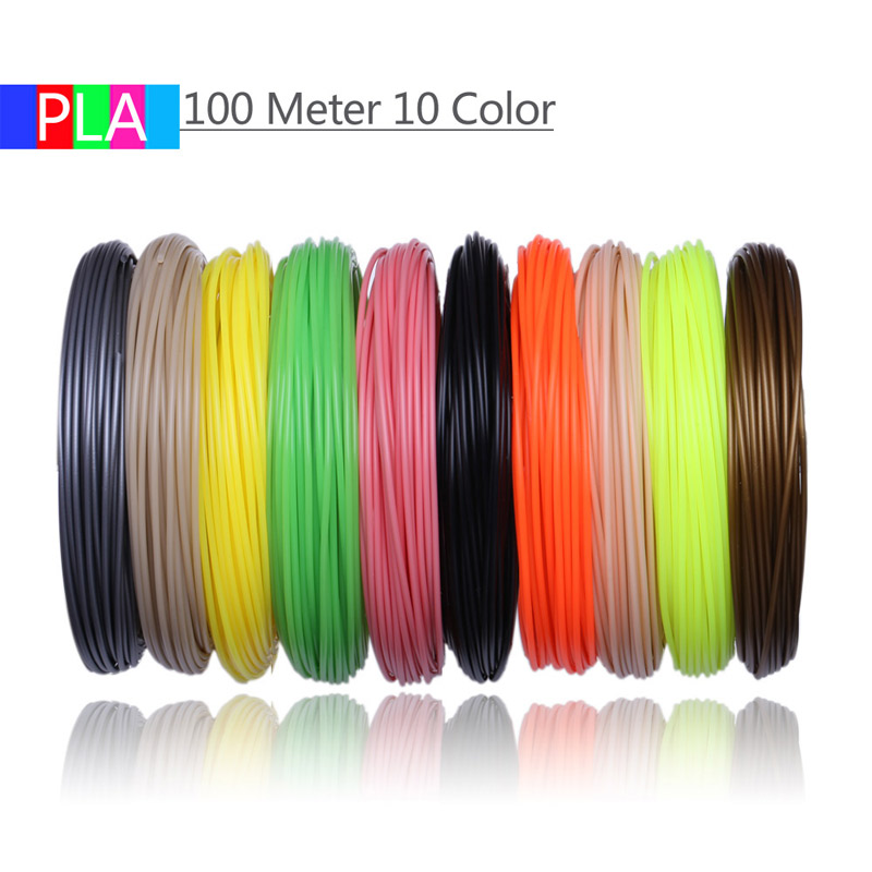 Special ABS consumables for 3D printing pen 100m 10color PLA1