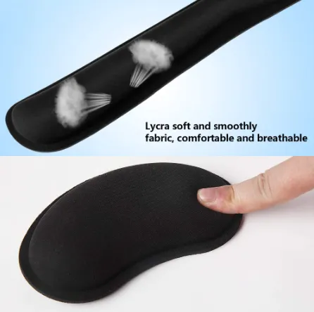 Wrist Rest Mouse Pad With Gel Anti Slip – image 3