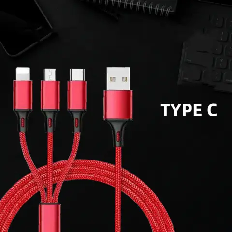 One for Three Charging Cable Data