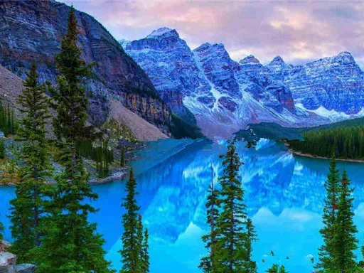 DIY dahaoheshan cross stitch landscape diamond painting - Snow Mountain