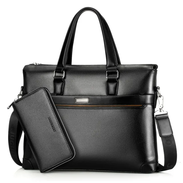 Men's diagonal handbag briefcase Black - Shop at LoveMi