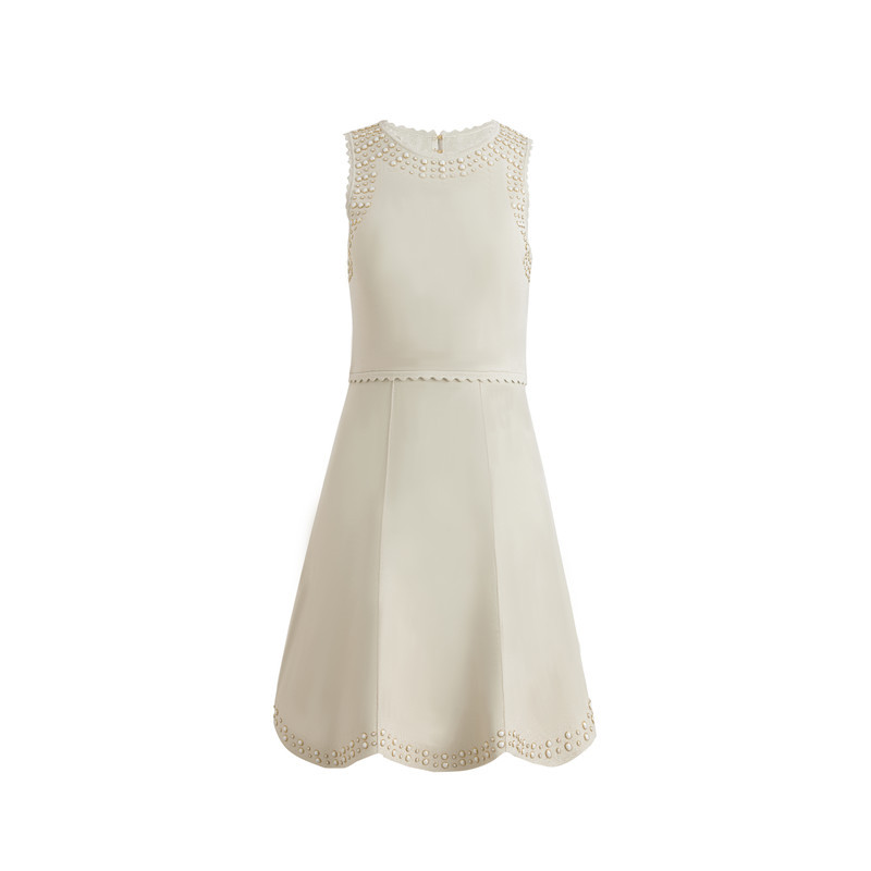 Sleeveless Knit A-Line Dress, picture 5 of 5