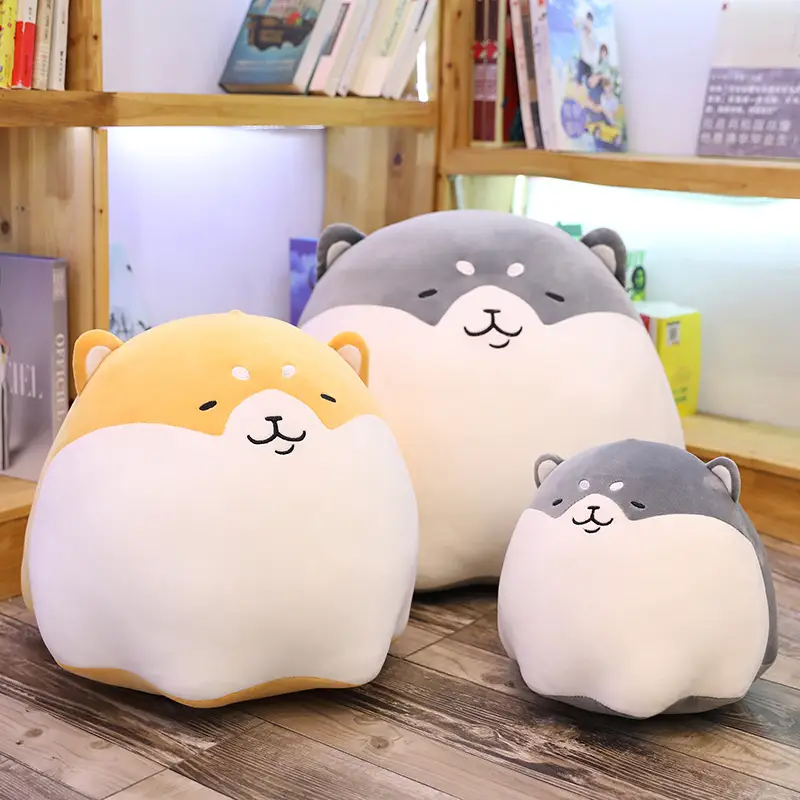 Cute Pudding Shiba Inu Dog Plush Toy