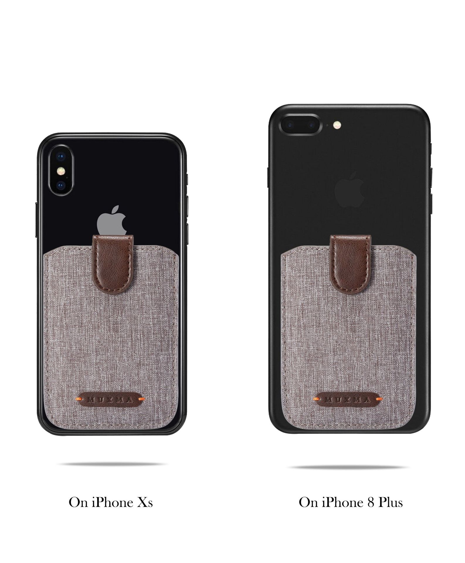 MUXMA 5 Card Canvas Card Mini Phone Case