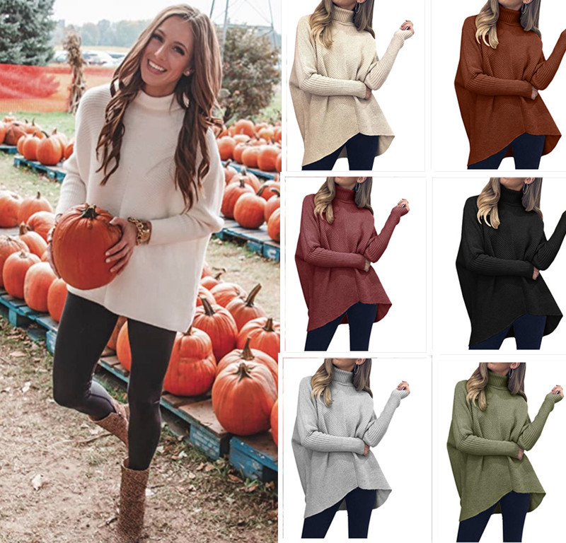 Loose pullover sweater