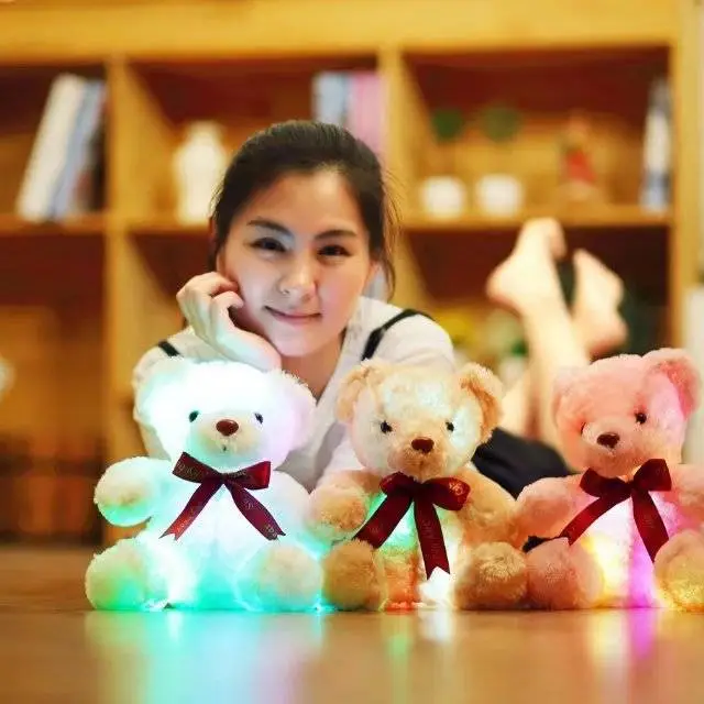 Plush toy teddy bear glowing bear doll creative gift – image 3