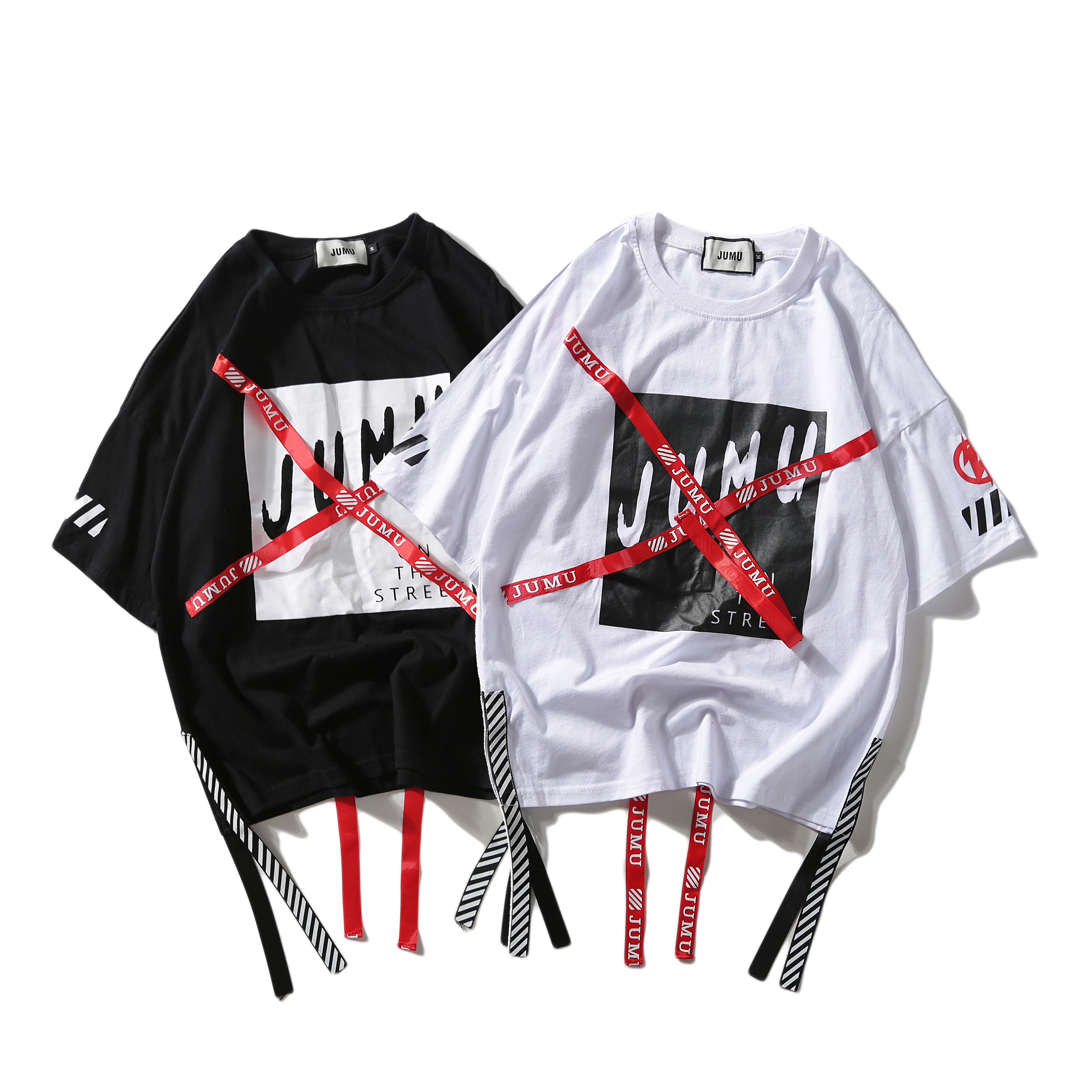Hip-hop streamer pullover couple sweater
