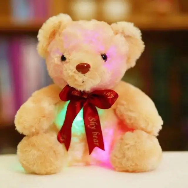 Plush toy teddy bear glowing bear doll creative gift – image 4