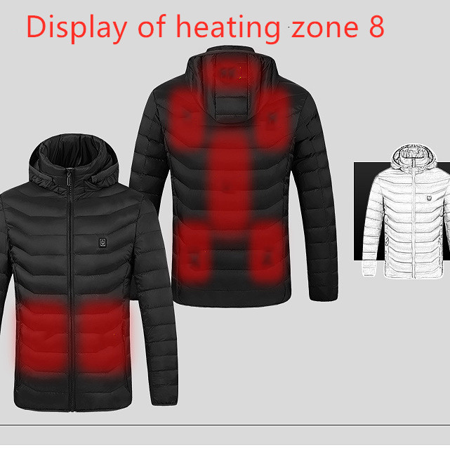 Middle-aged smart heating cotton clothes