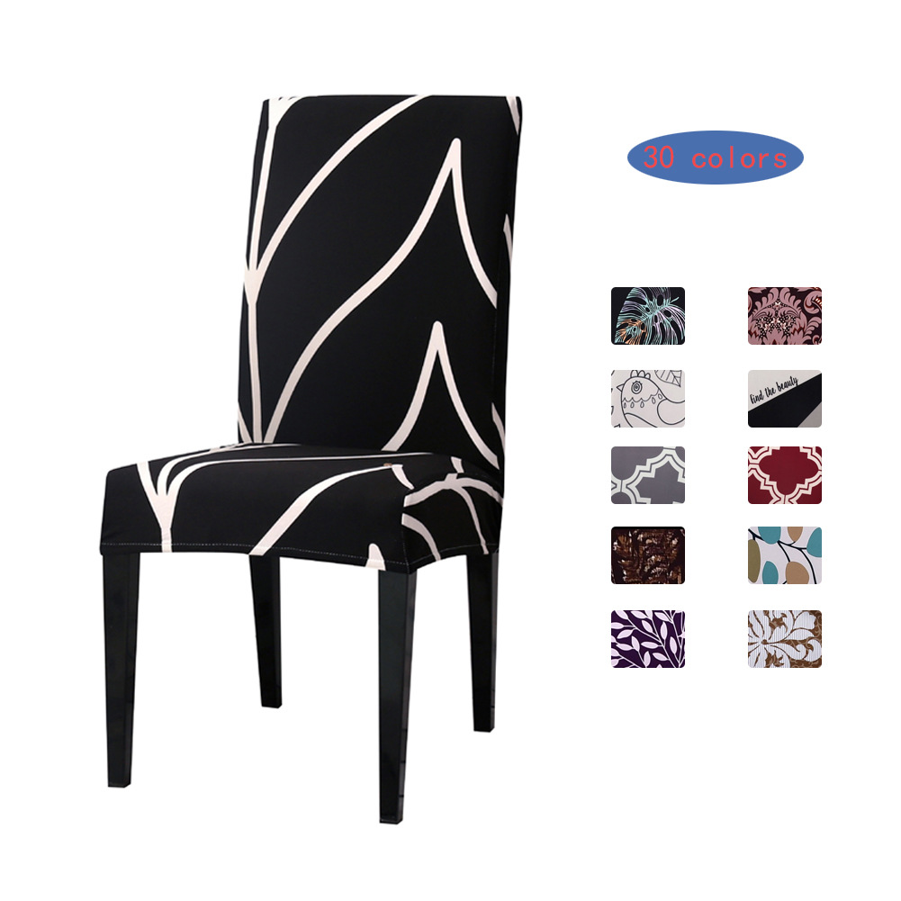 Dining Chair Covers – Dining Chair Covers Stretch Floral FLEURIS