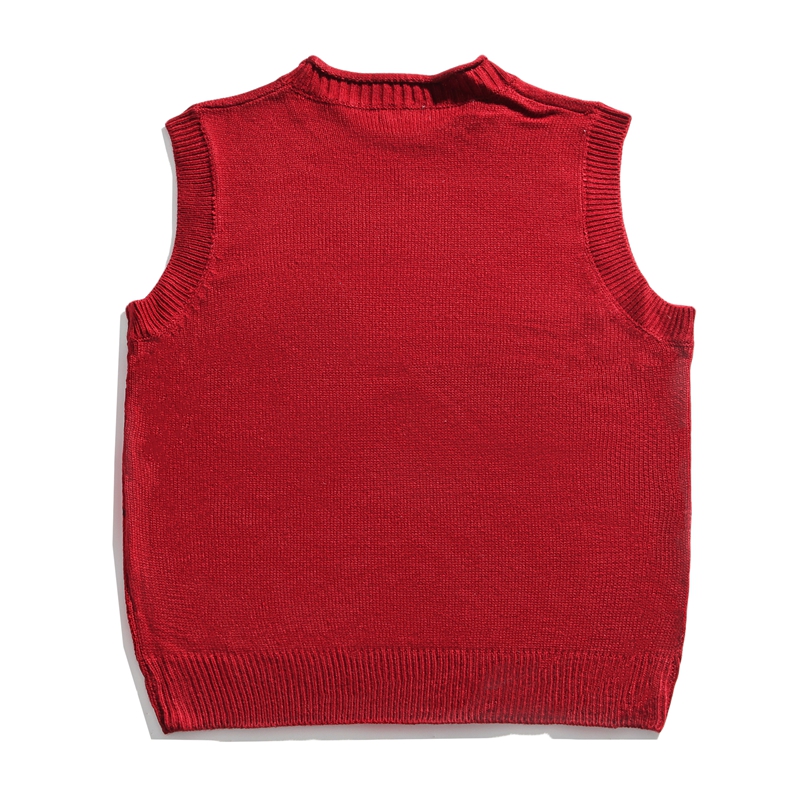 Cartoon panda sweater vest