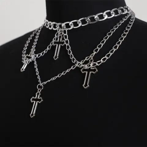 Cross Chain Necklace