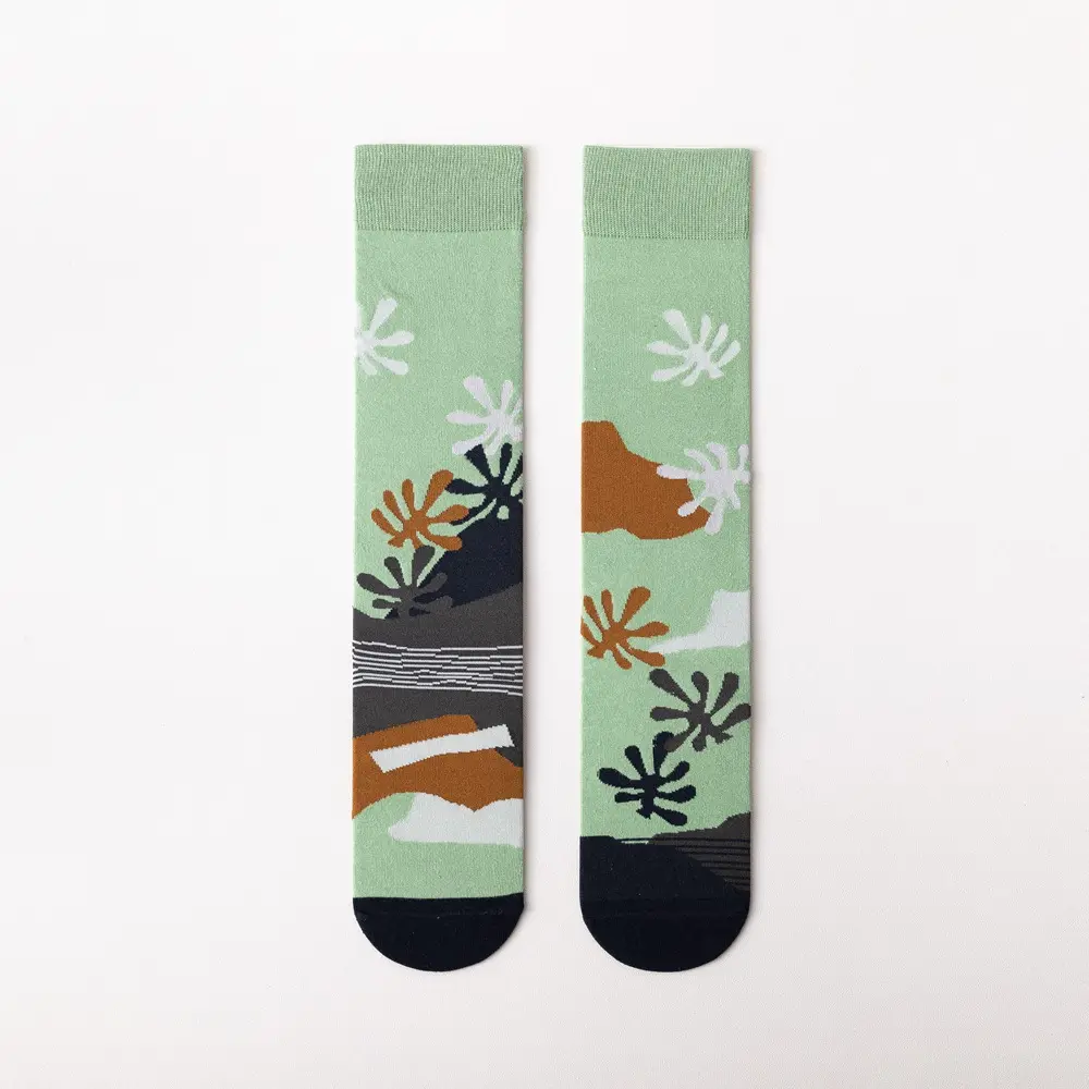 Pile socks AB asymmetric