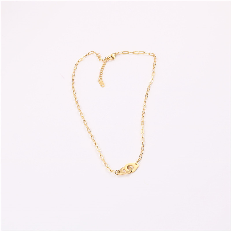 Ins cool wind clavicle chain hip-hop cuffs brandy