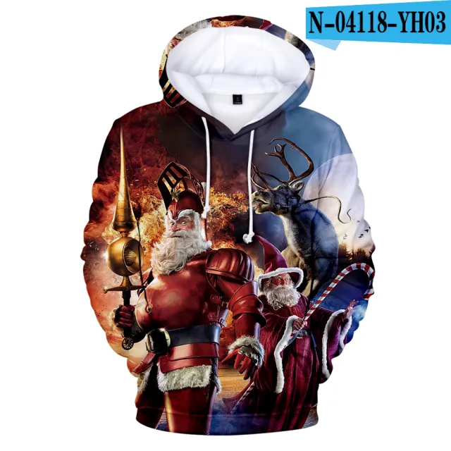 Christmas digital print hoodie N 04118 Yh03 Xxl - Shop at LoveMi