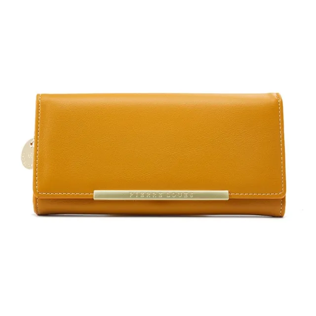 Korean style simple large holding clutch Yellow - Shop at LoveMi
