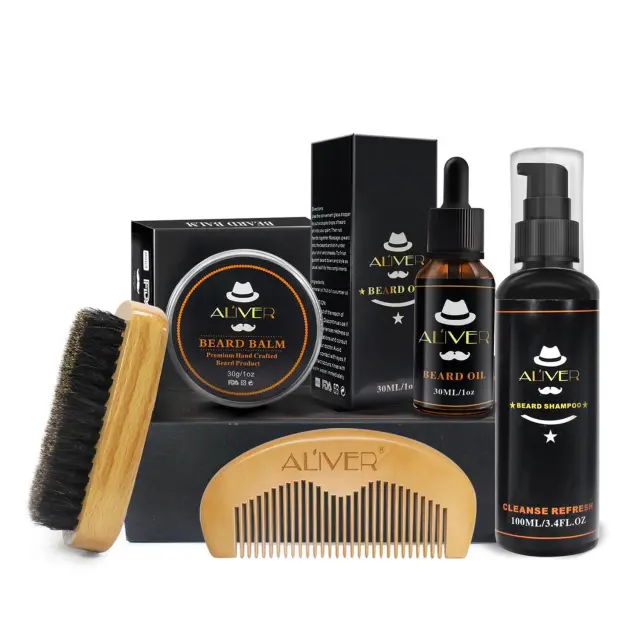 ALIVER Men's Beard Wash Cover Box Black - Shop at LoveMi