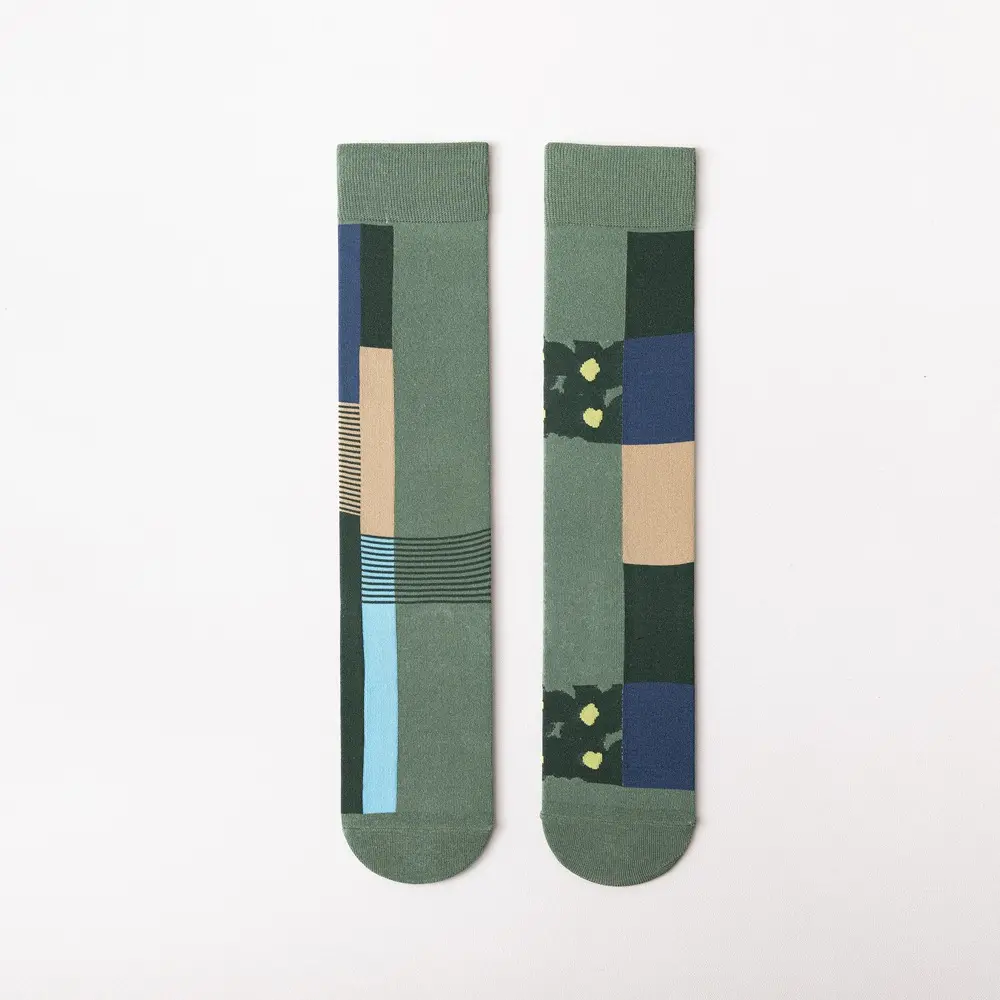 Pile socks AB asymmetric