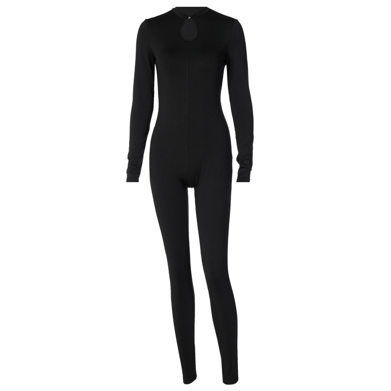 Ladies cutout jumpsuit Black - Shop at LoveMi