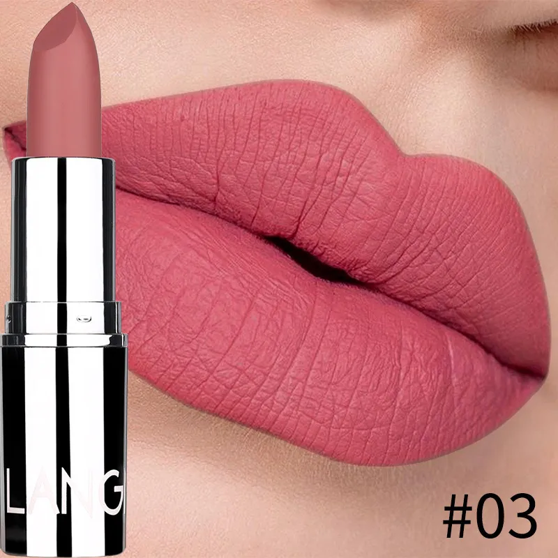 Silver matte lipstick - Style 03