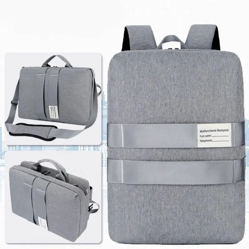 Men's large capacity shockproof backpack computer bag