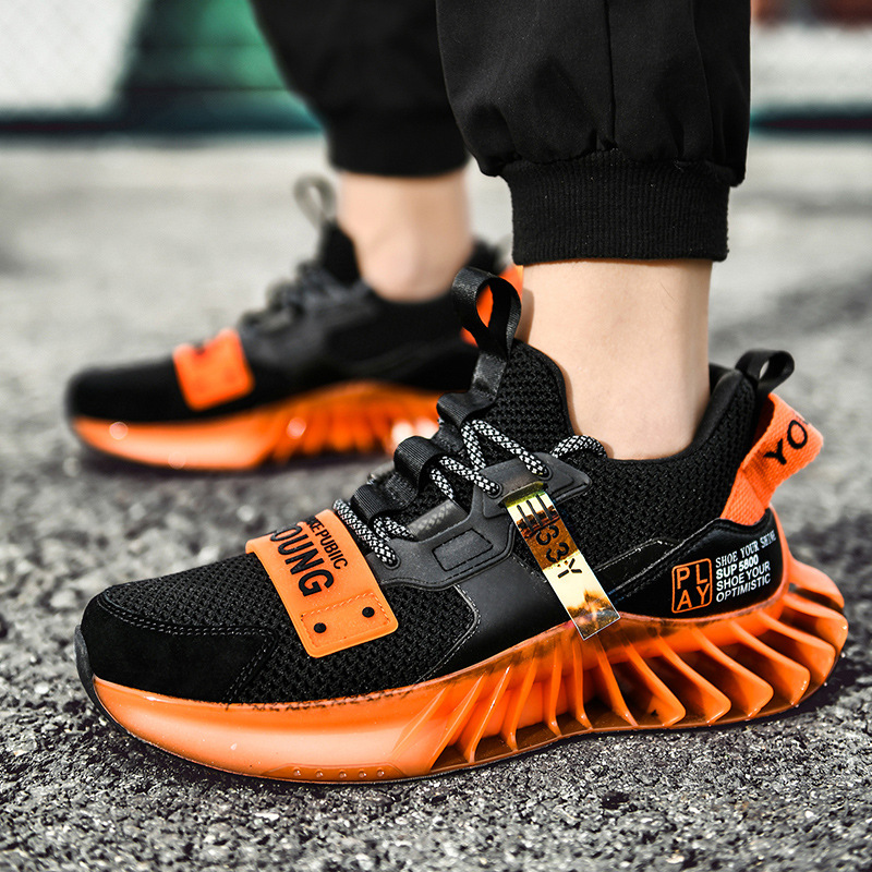 Men's Lightweight Blade Sole Running Sneakers