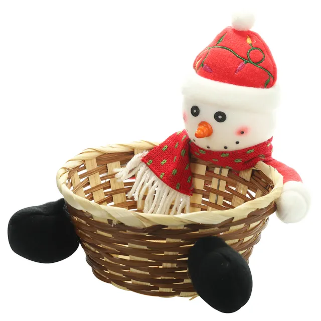 Christmas decorations fruit basket Snowman - Shop at LoveMi