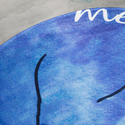 Water absorbing and antiskid mat for door