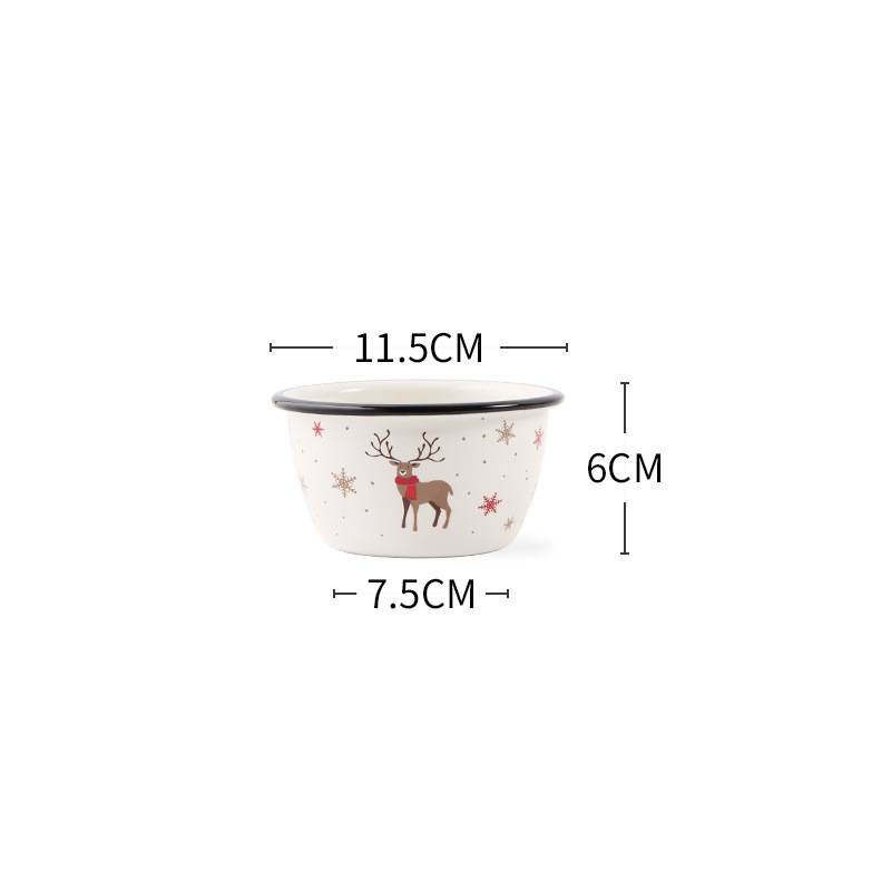 Home creative retro Christmas cute tableware