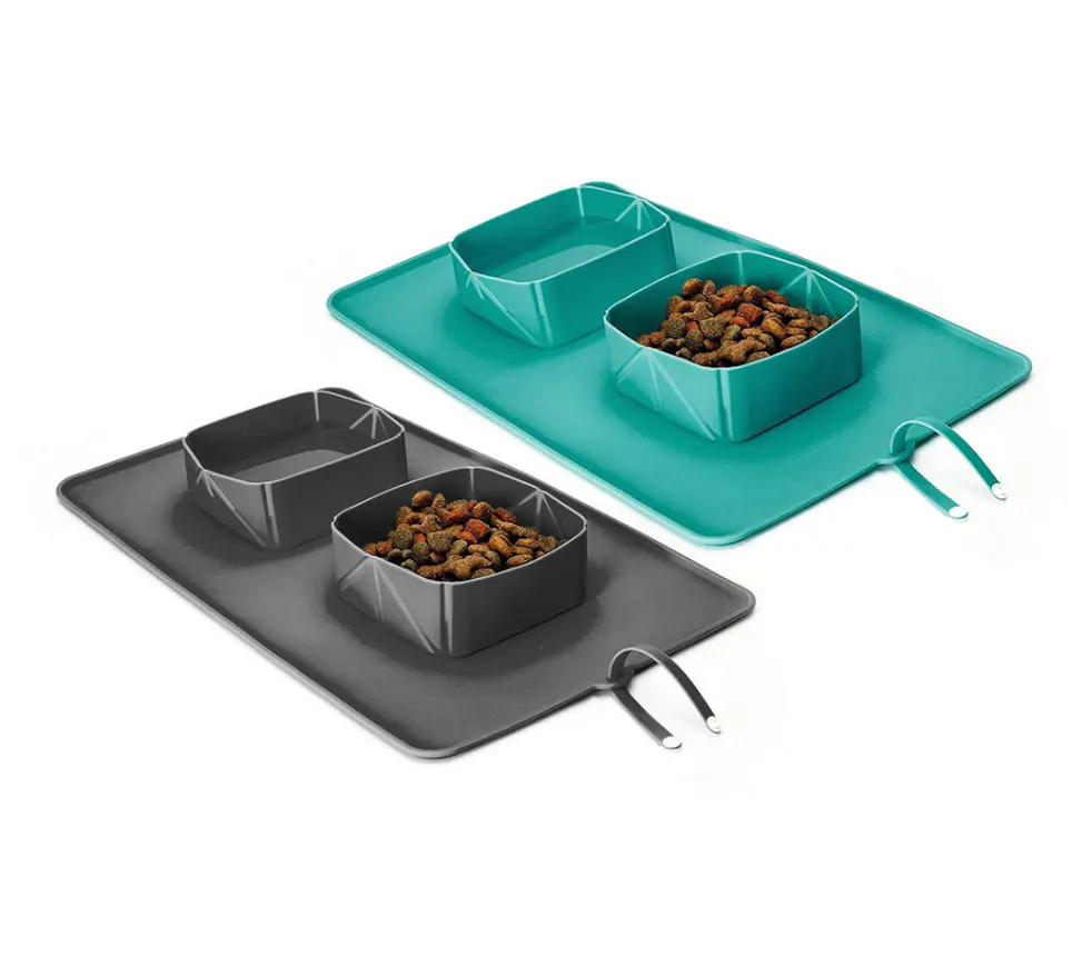 Dogs Puppy Bowls Silicone