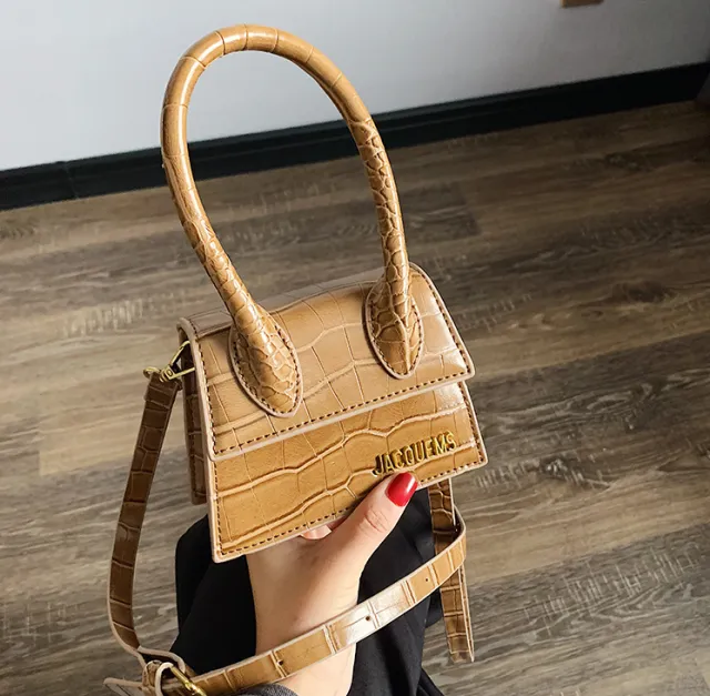 French foreign style many small bag female new style Korean version of 100 take cross body bag country small one shoulder bag fashion small square ... Khaki - Shop at LoveMi