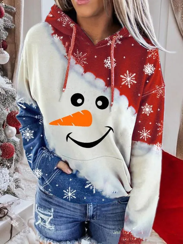 Long sleeve color block printed casual sweater 2Style M - Shop at LoveMi