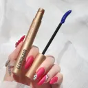 Curled Gold 04 Blue