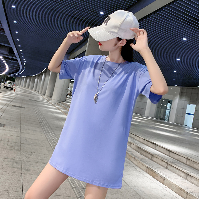 Shining solid color butterfly hot diamond short sleeve