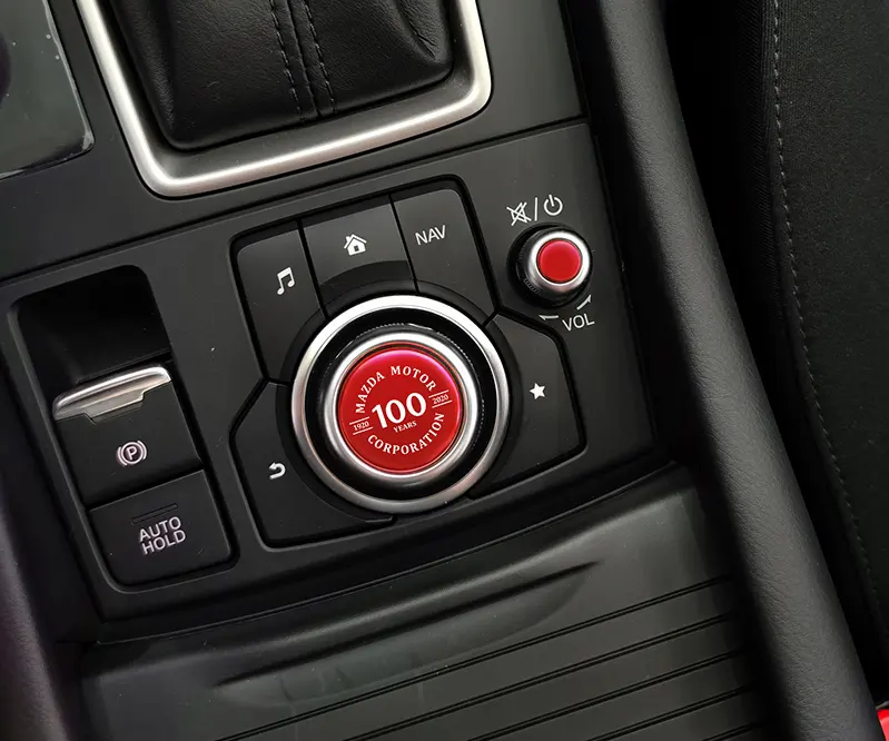 Central Control Knob Sticker