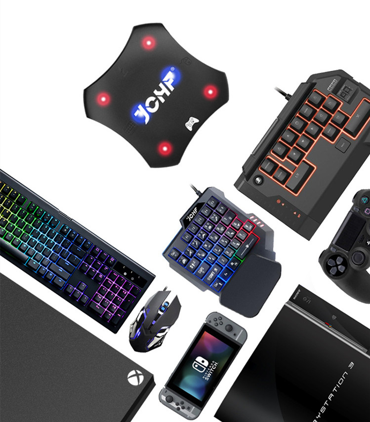 Gamepad tastatur og mus converter throne eat chicken - Miniatyr 6
