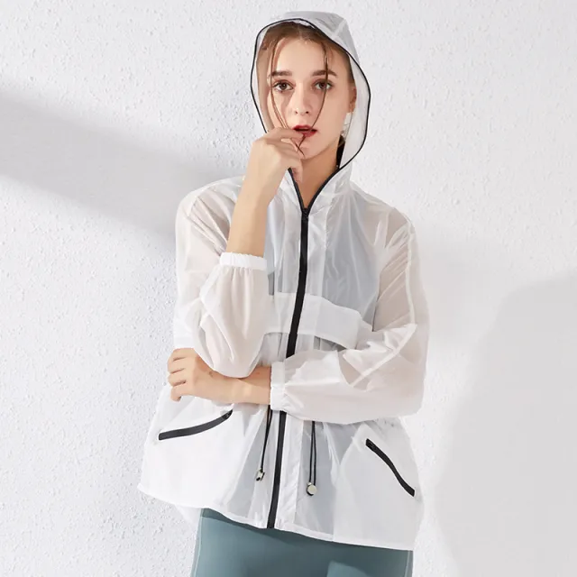Sun protection shirts, lightweight, breathable, long sleeves White - Shop at LoveMi