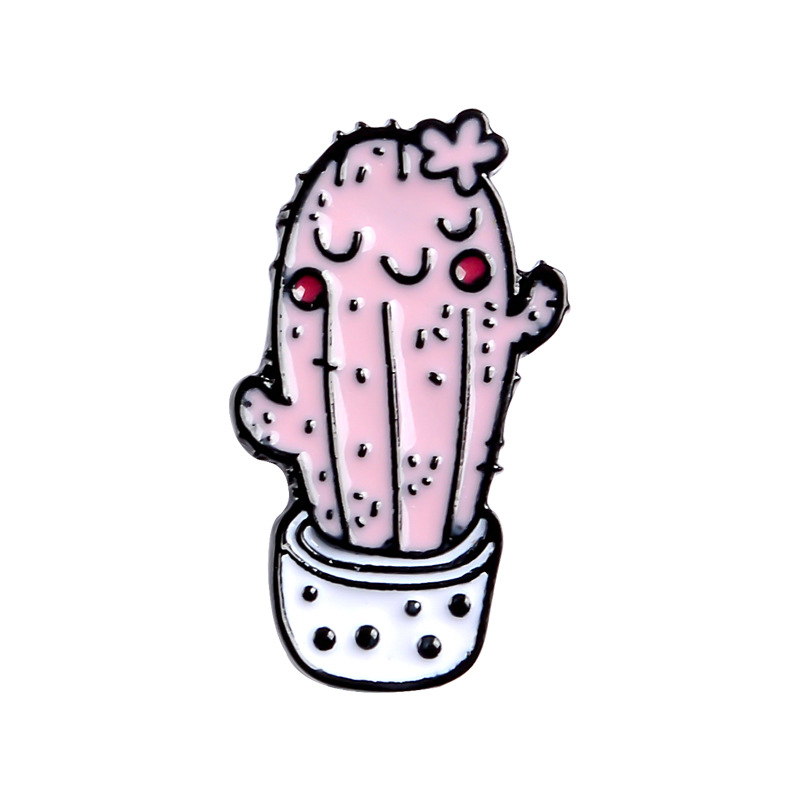 Creative all match cactus alloy drip brooch Xz2470 - Shop at LoveMi
