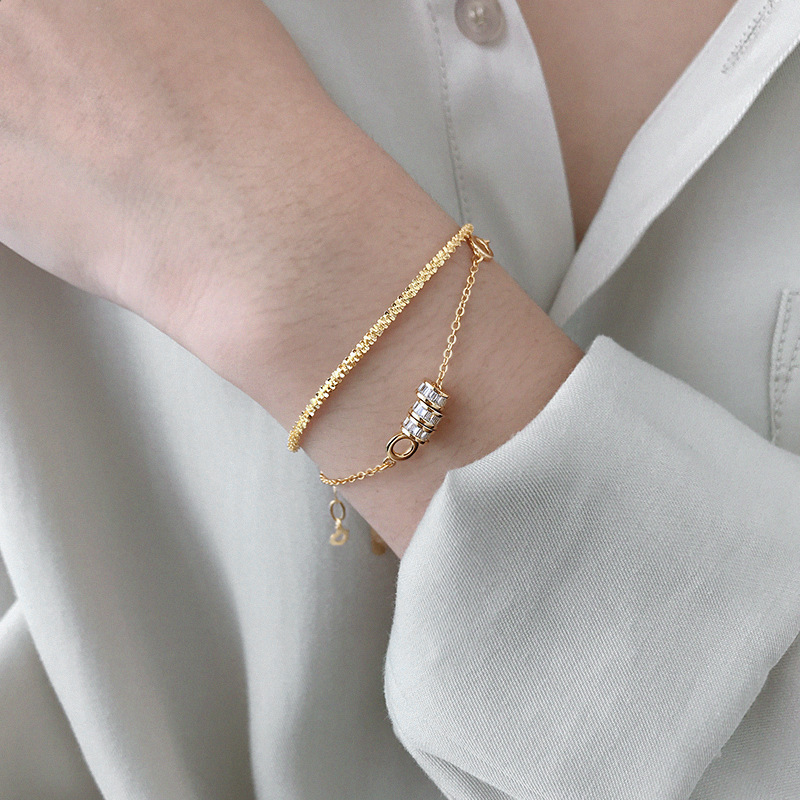 Small temperament gypsophila cauliflower female bracelet