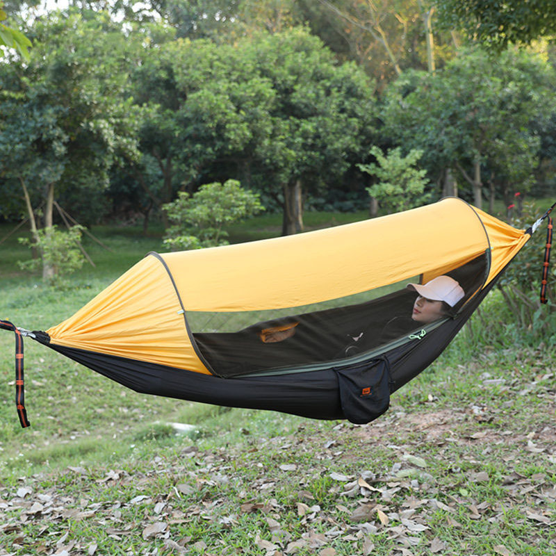 Anti-mosquito outdoor sunscreen camping hammock - Image 3