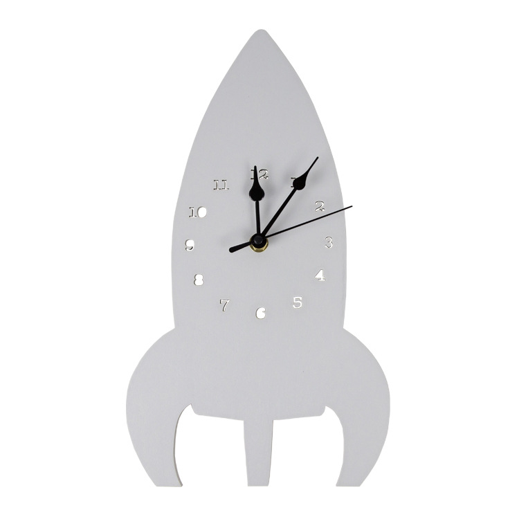 Silent Wall Clock, Birch, picture 4 of 5