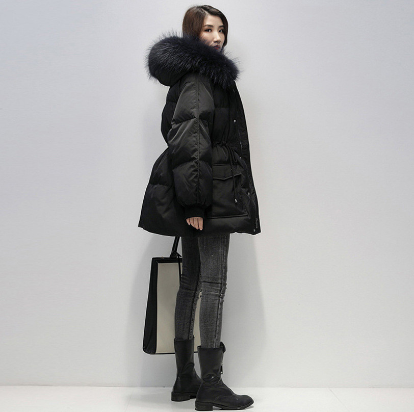 Women's loose padded jacket thickened bread padded coat