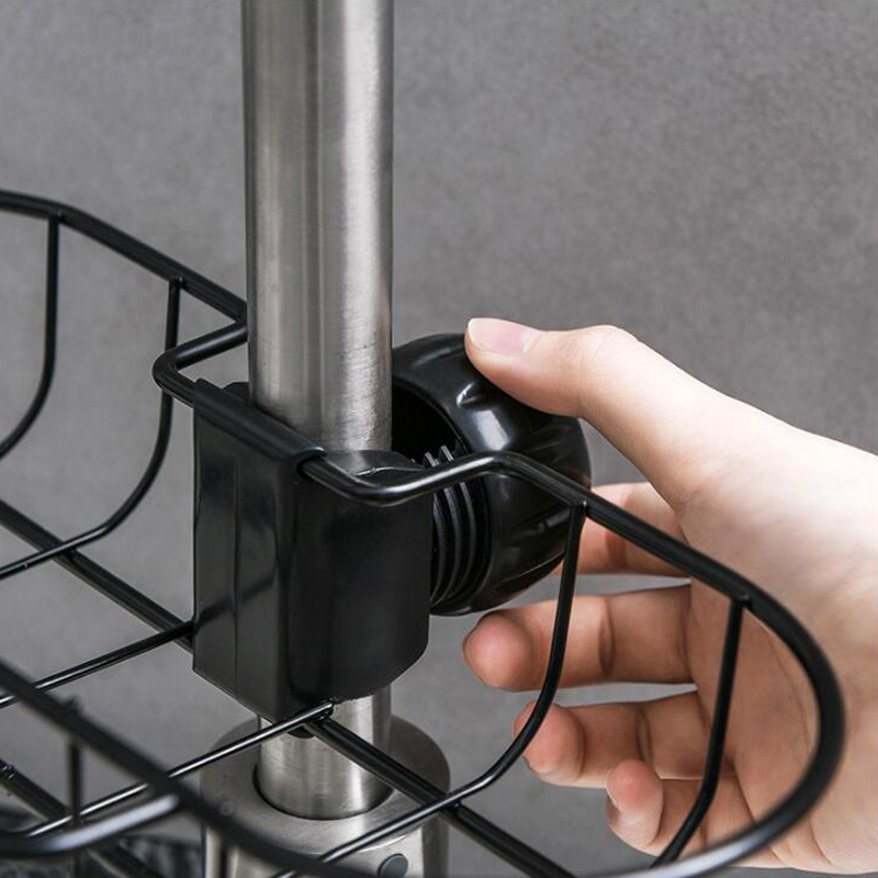 Creative faucet drain shelf