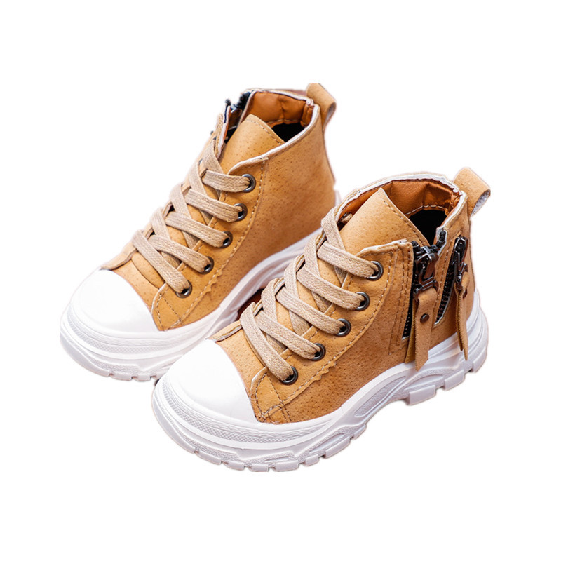 Leather baby outdoor boots