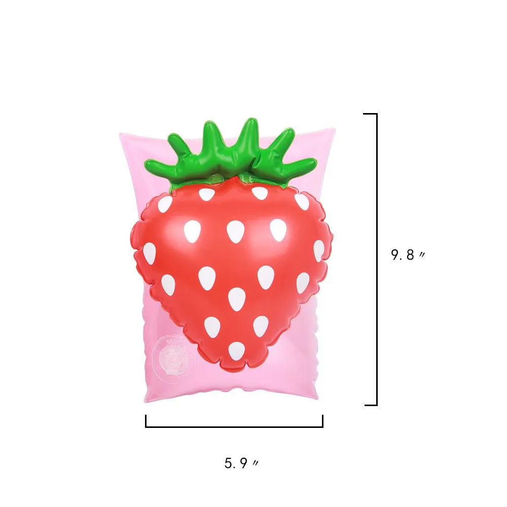 Child pineapple arm ring lifebuoy - Strawberry