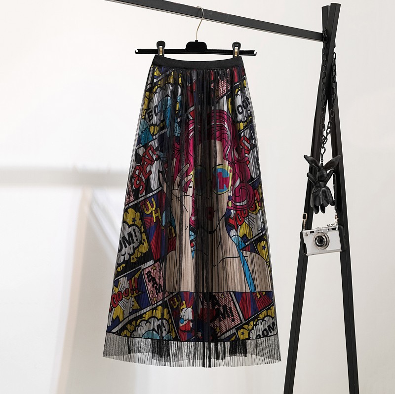 European and American women's pleated bust